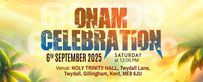 Kent Hindu Samajam – Onam Celebration 2025